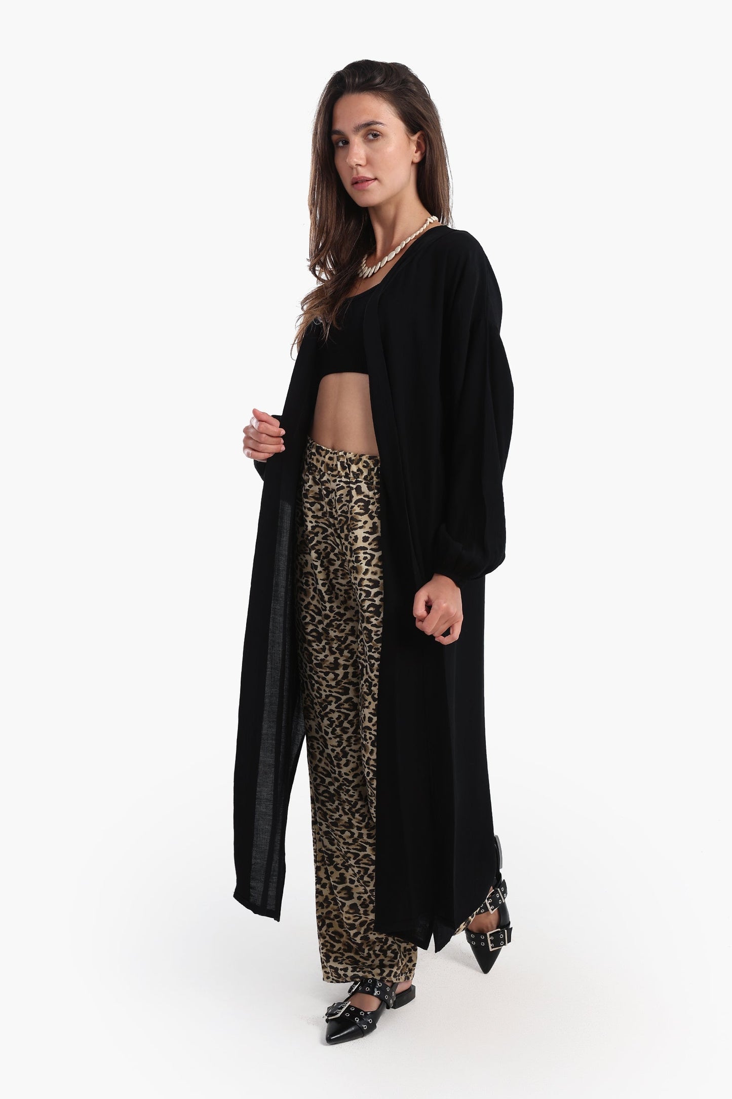 كارديجان صيفي بأكمام مرنة