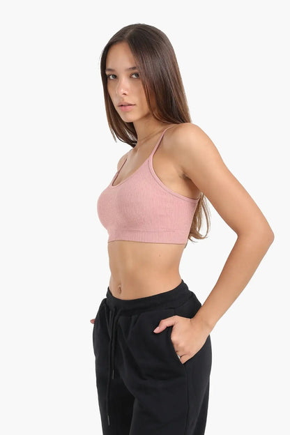 Plunge Round Neck Soft Bra