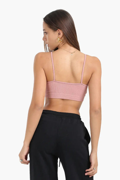 Plunge Round Neck Soft Bra