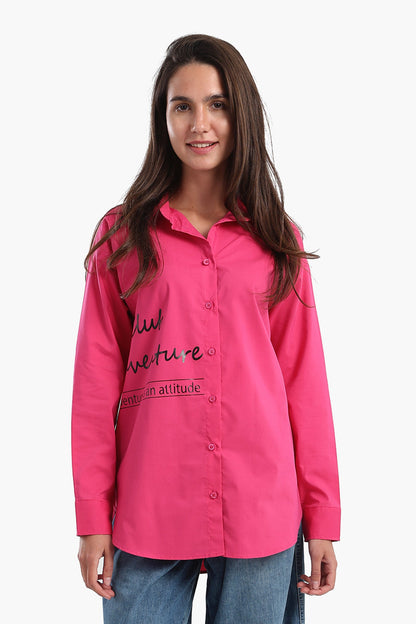 One Side Printed Shirt