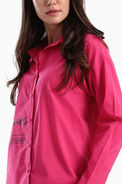 One Side Printed Shirt