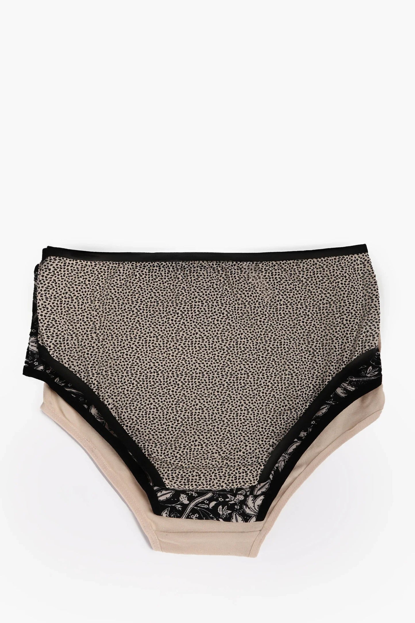 Pack of 3 Colored Brief Panties