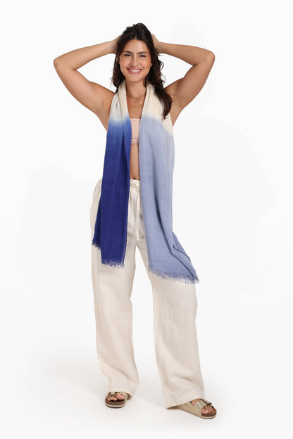 Gradient Cotton Scarf
