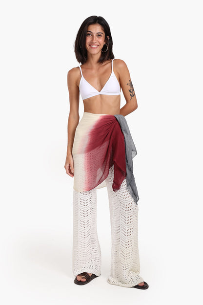 Gradient Cotton Scarf