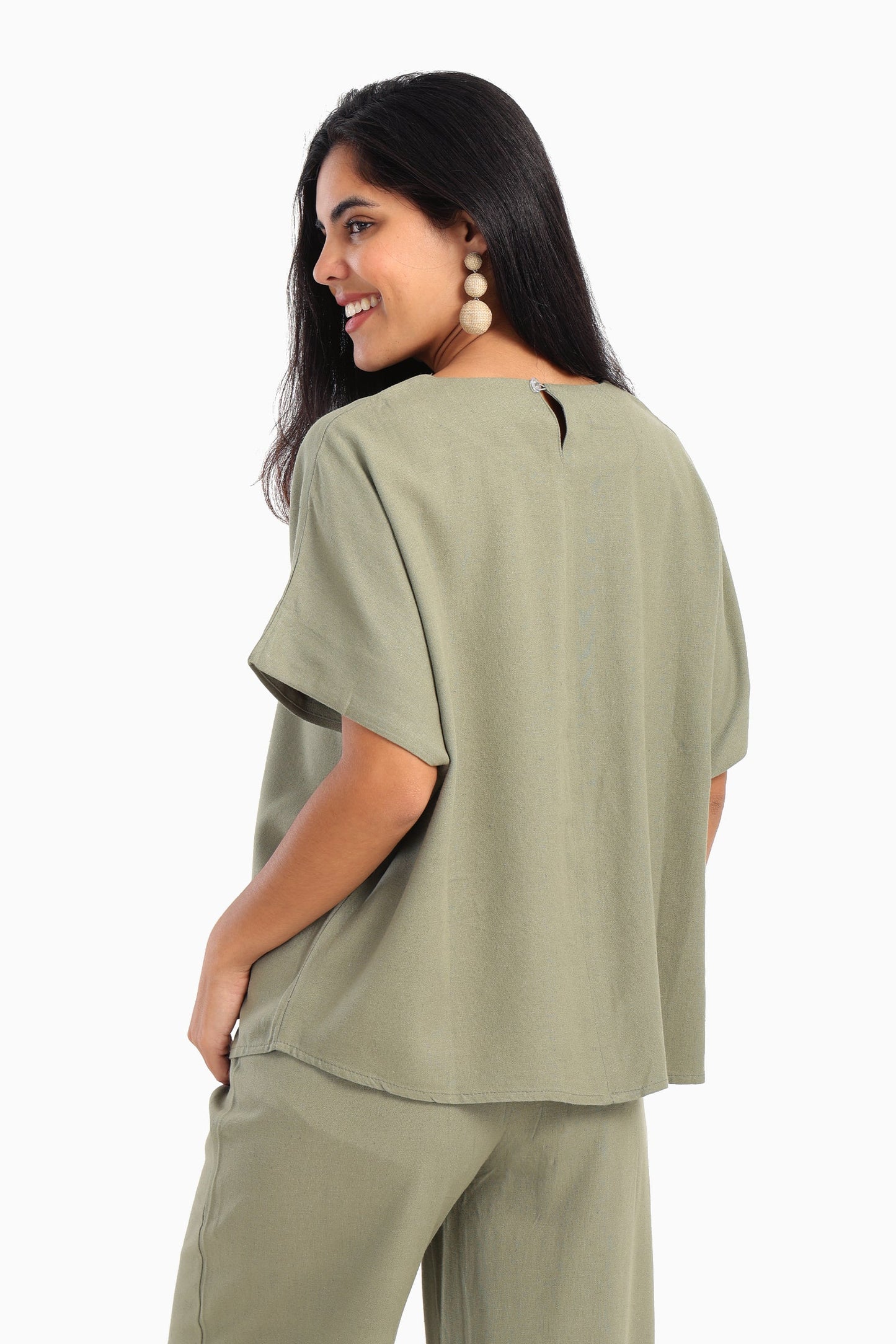Elegant Solid Blouse