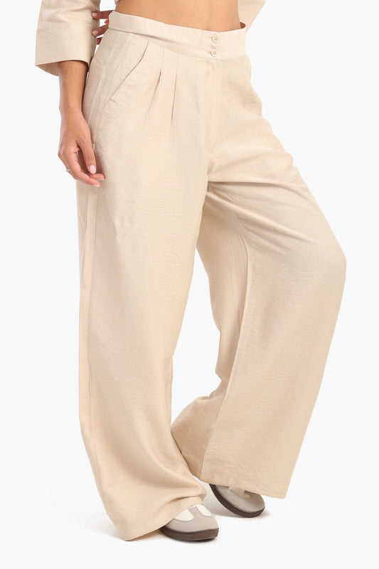 Wide Leg Tencel Pants