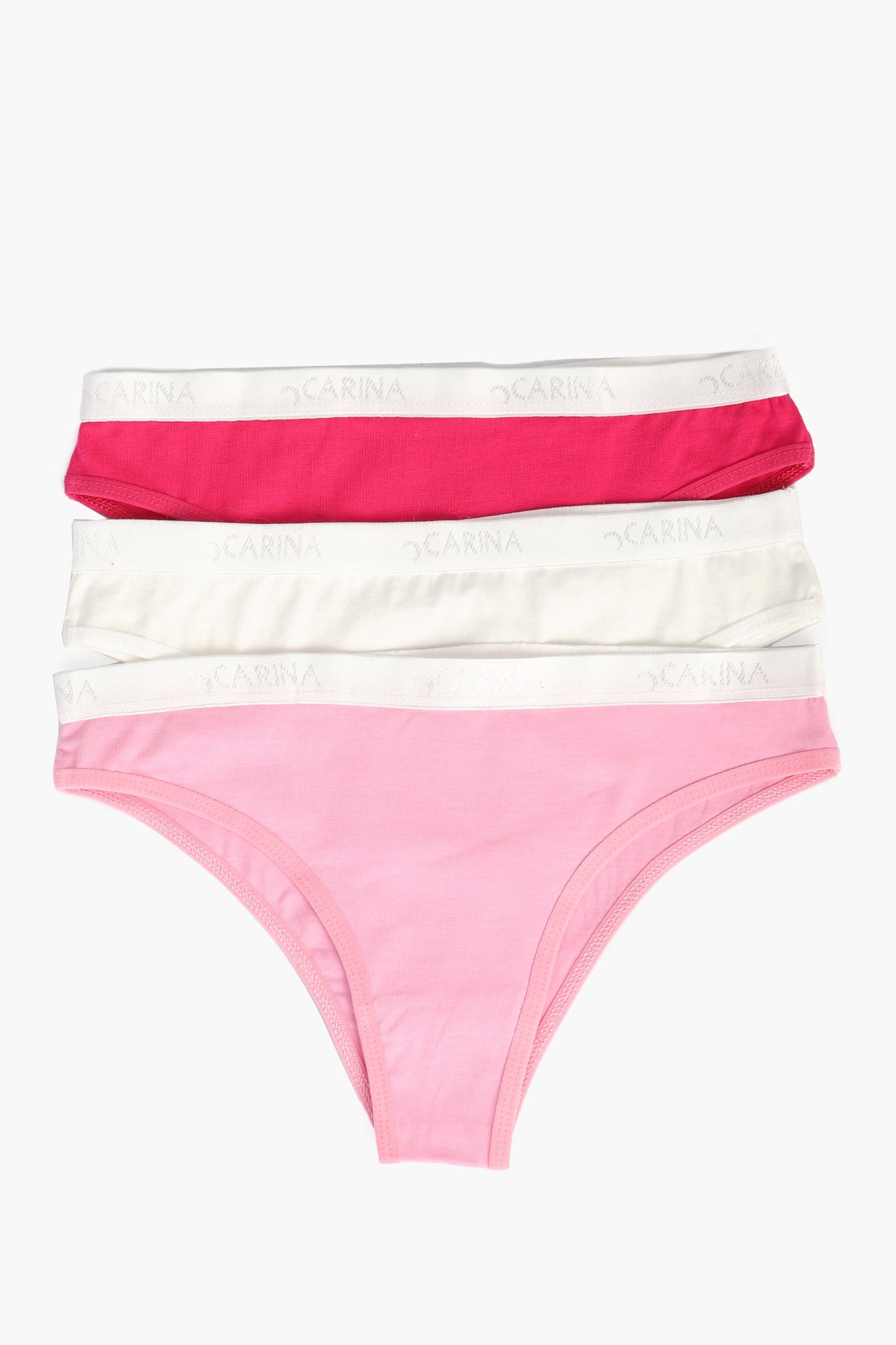 Pack of 3 Colored Bikini Panties
