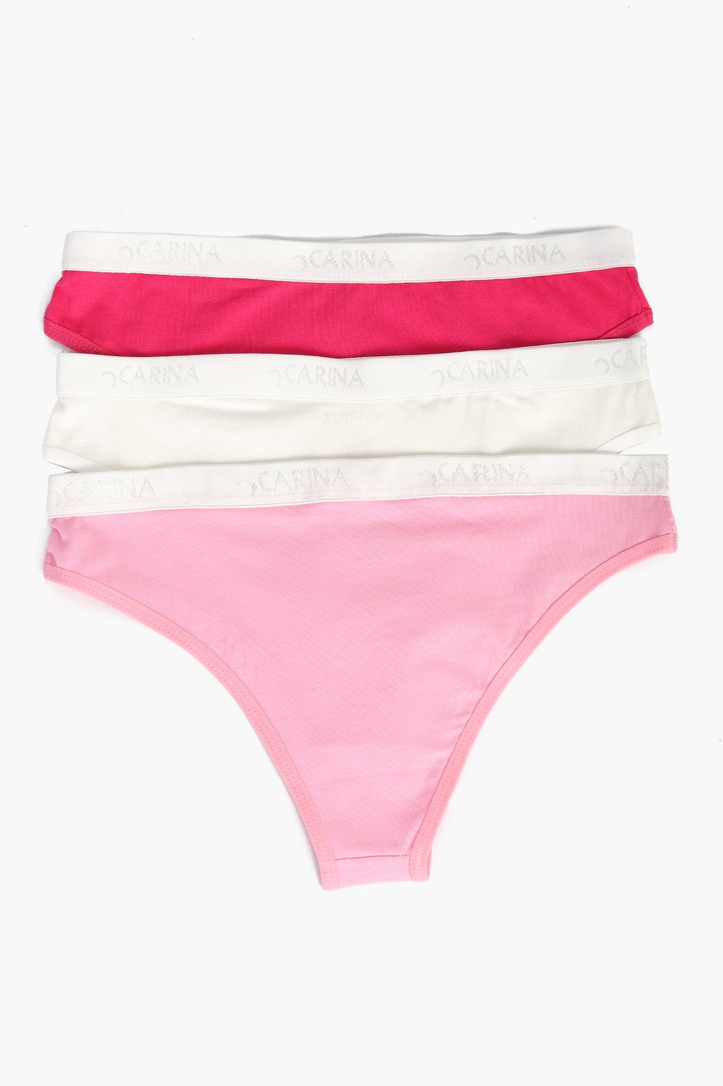 Pack of 3 Colored Bikini Panties
