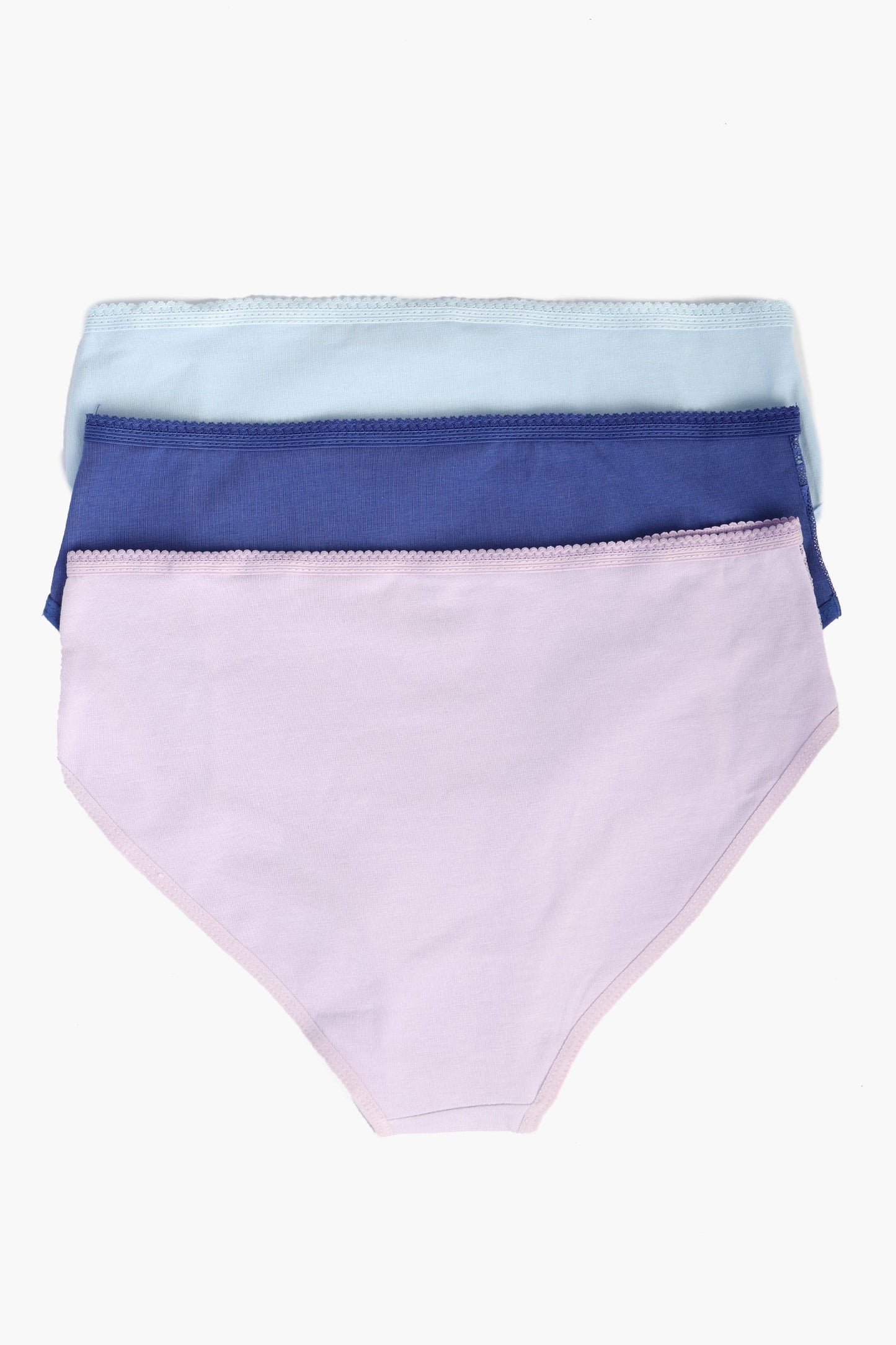 Pack of 3 Colored Brief Panties