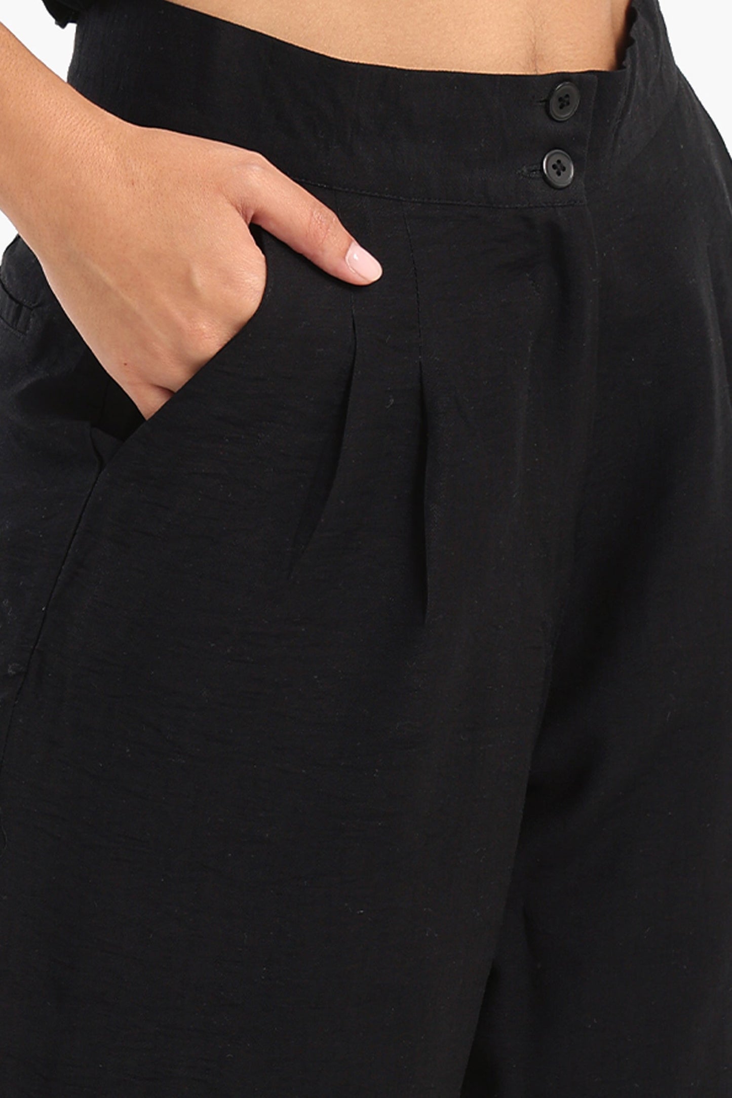 Wide Leg Tencel Pants