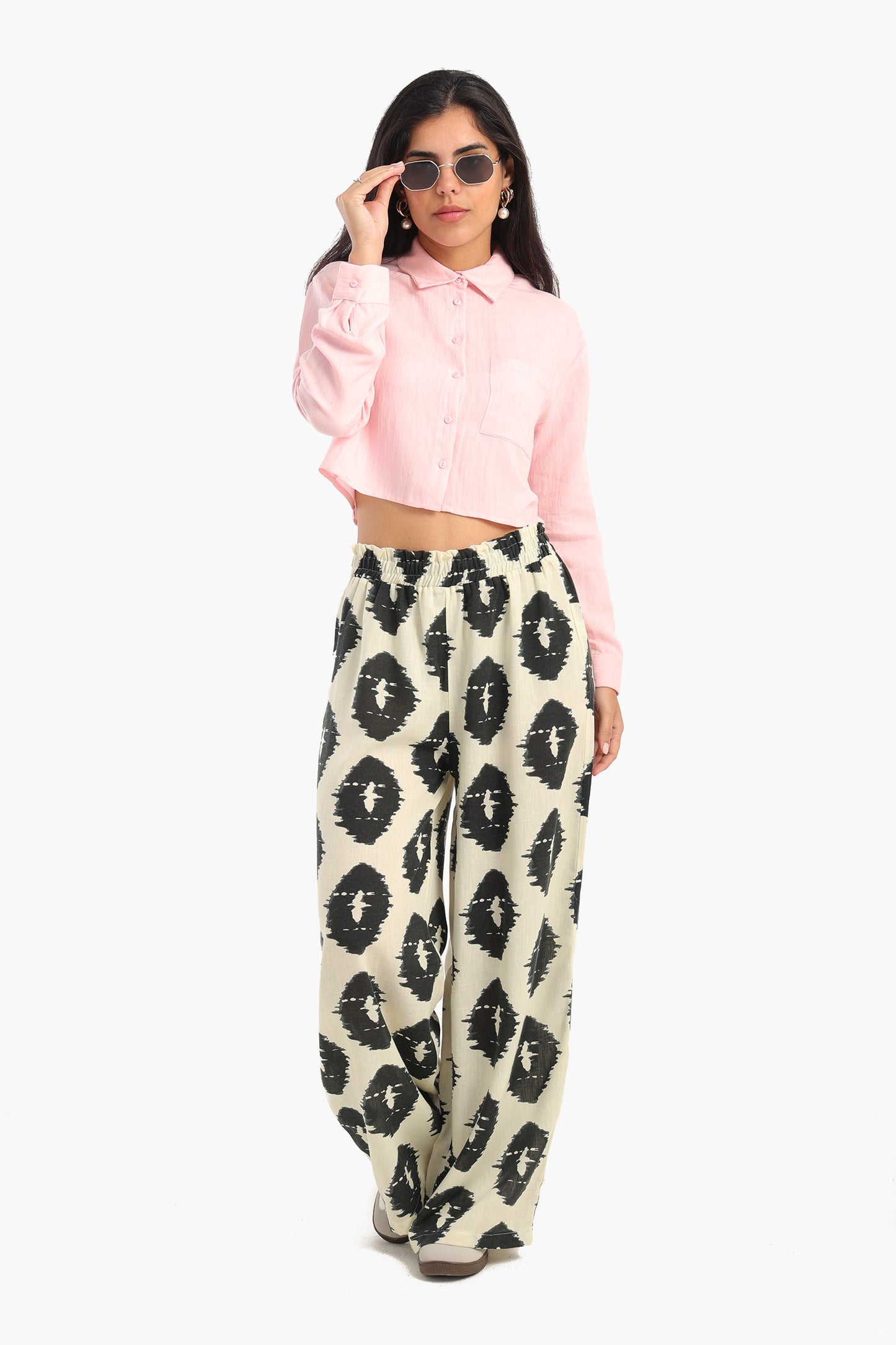 Effortless Cropped Shirt