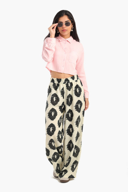 Effortless Cropped Shirt