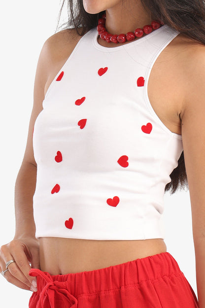 Heart Prints Top