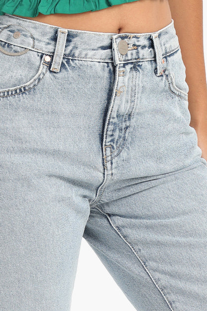 Jeans With Side Slits