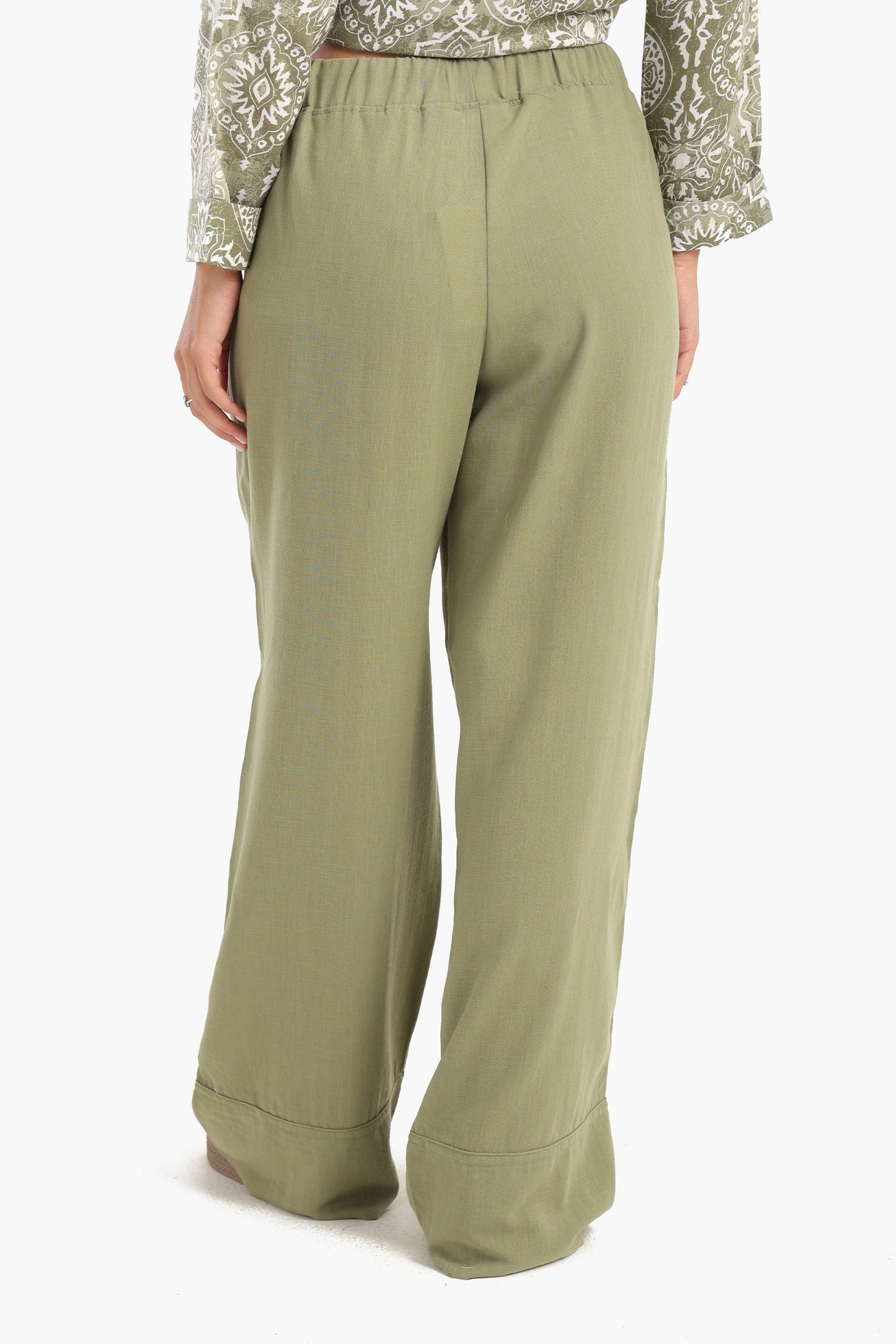 Tencel Wide Leg Pants