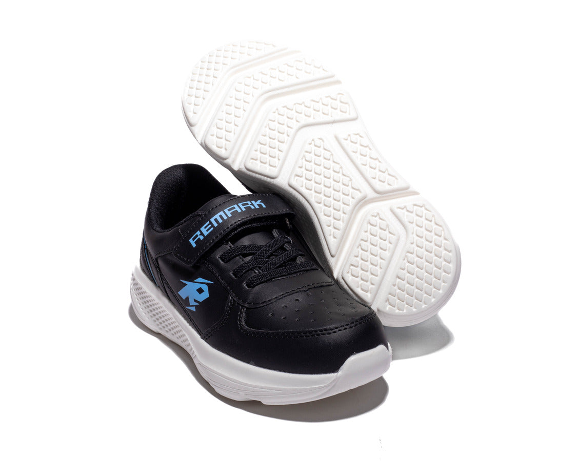 Remark Black Sports Sneakers for Boys