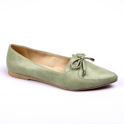 Stylish Upper Bow Flat Shoes