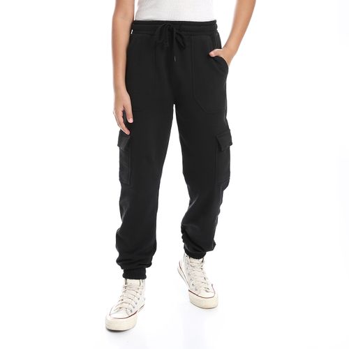 Side Flap Pockets Sweatpants For Teen Boys