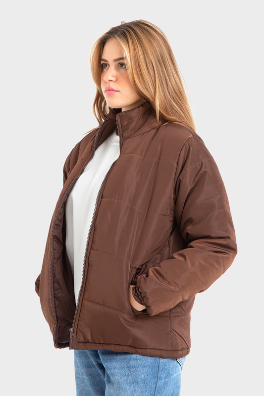 Brown Puffer Jacket