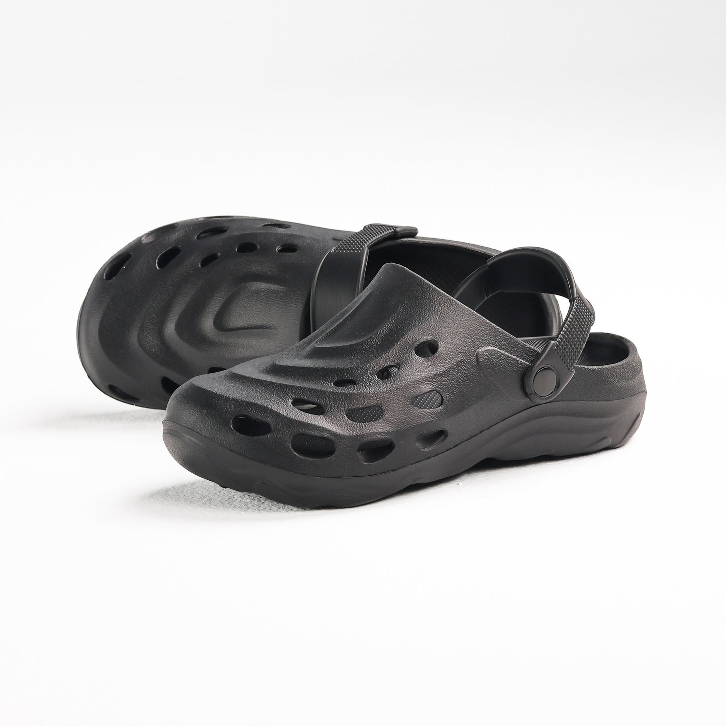 Black Perforated Tank Clog