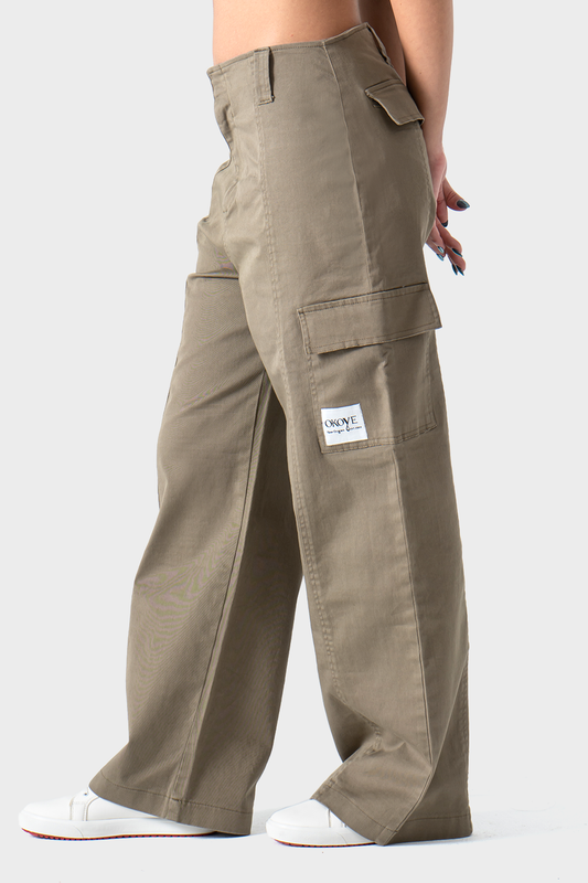 Okoye Olive Cargo Pants