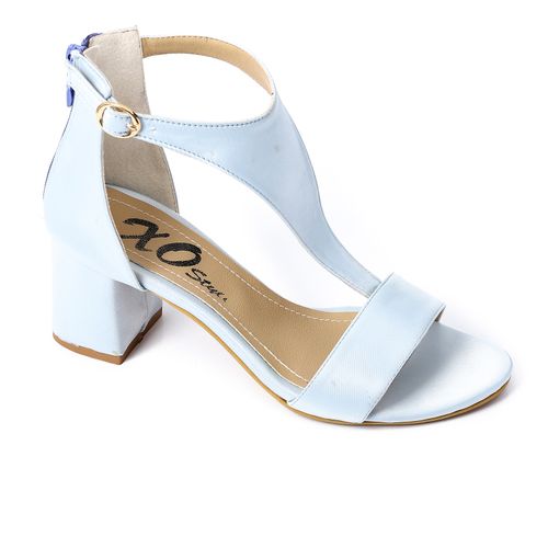 Comfy Heel Back Zipper Sandal