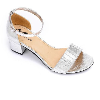 Silver Stylish Soiree Sandal