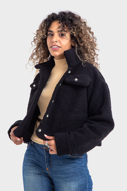 Premium Line, Black Teddy Jacket