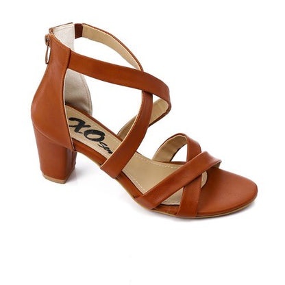 Cross High Heel Sandal