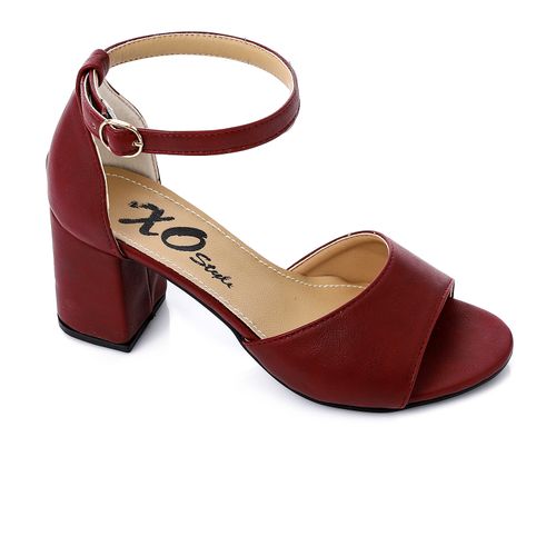 XO Style Ankle Strap Buckled Sandal