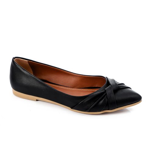 Elegant Leather Flat Shoes