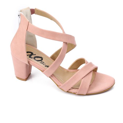 Cross High Heel Sandal