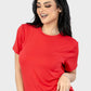 Shechick Plain Basic T-Shirt