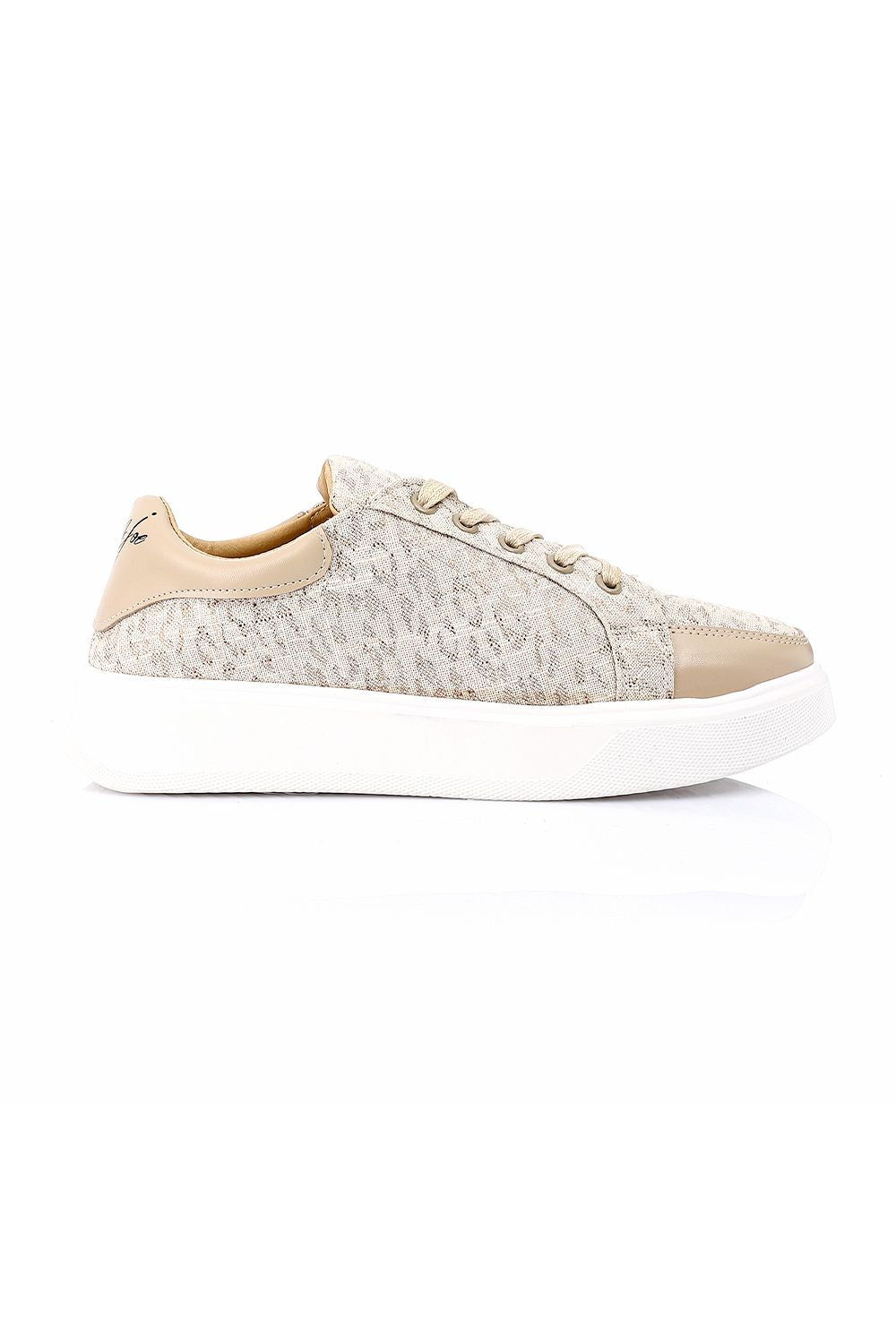 Mr.Joe Patterned Platform Sneakers