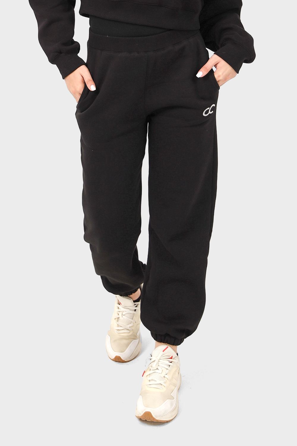 Shechick Elastic Cuffs Casual Sweatpants