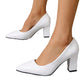 XO Style Classy Solid High Heels Shoes