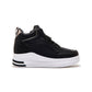 Shoeroom Plain Leather Comfy Sneakers