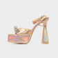 Shoeroom Holographic Soiree High Heeled Sandals