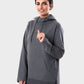 Izor High Low Plain Slip-On Hoodie