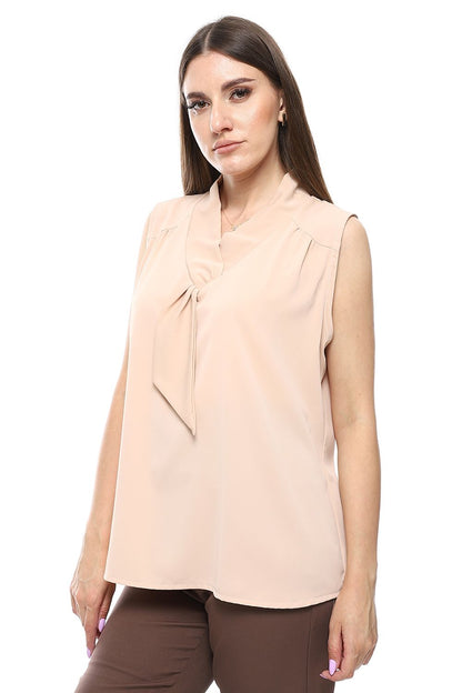 Classic Sleeveless Blouse