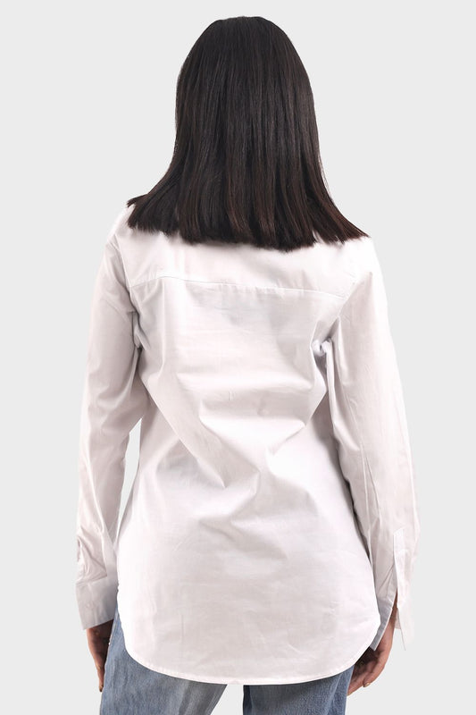 Okoye Rounded Trim Shirt