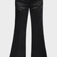 Smoky Flare Leg Satin Pants