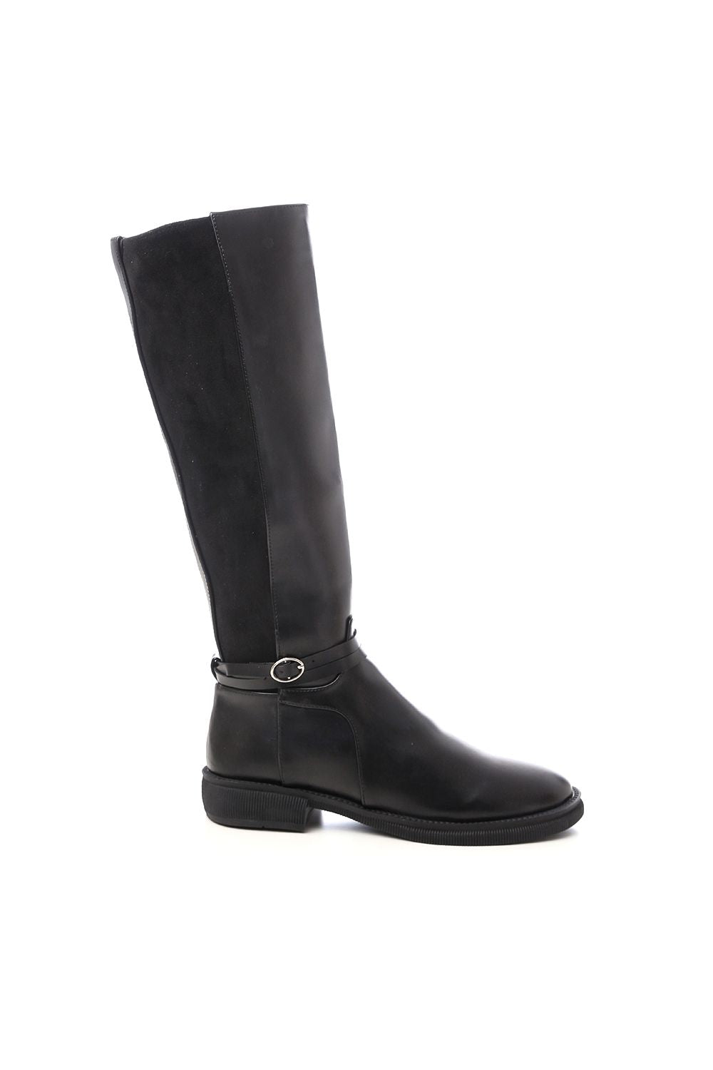 Mr.Joe Leather Knee High Boot