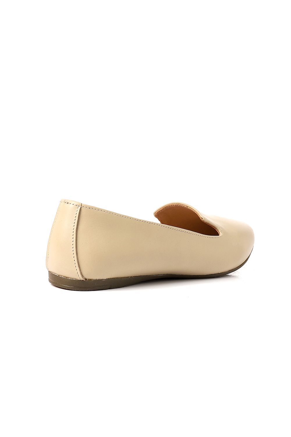 Pointed Toe Cap Genuine Leather Ballerina