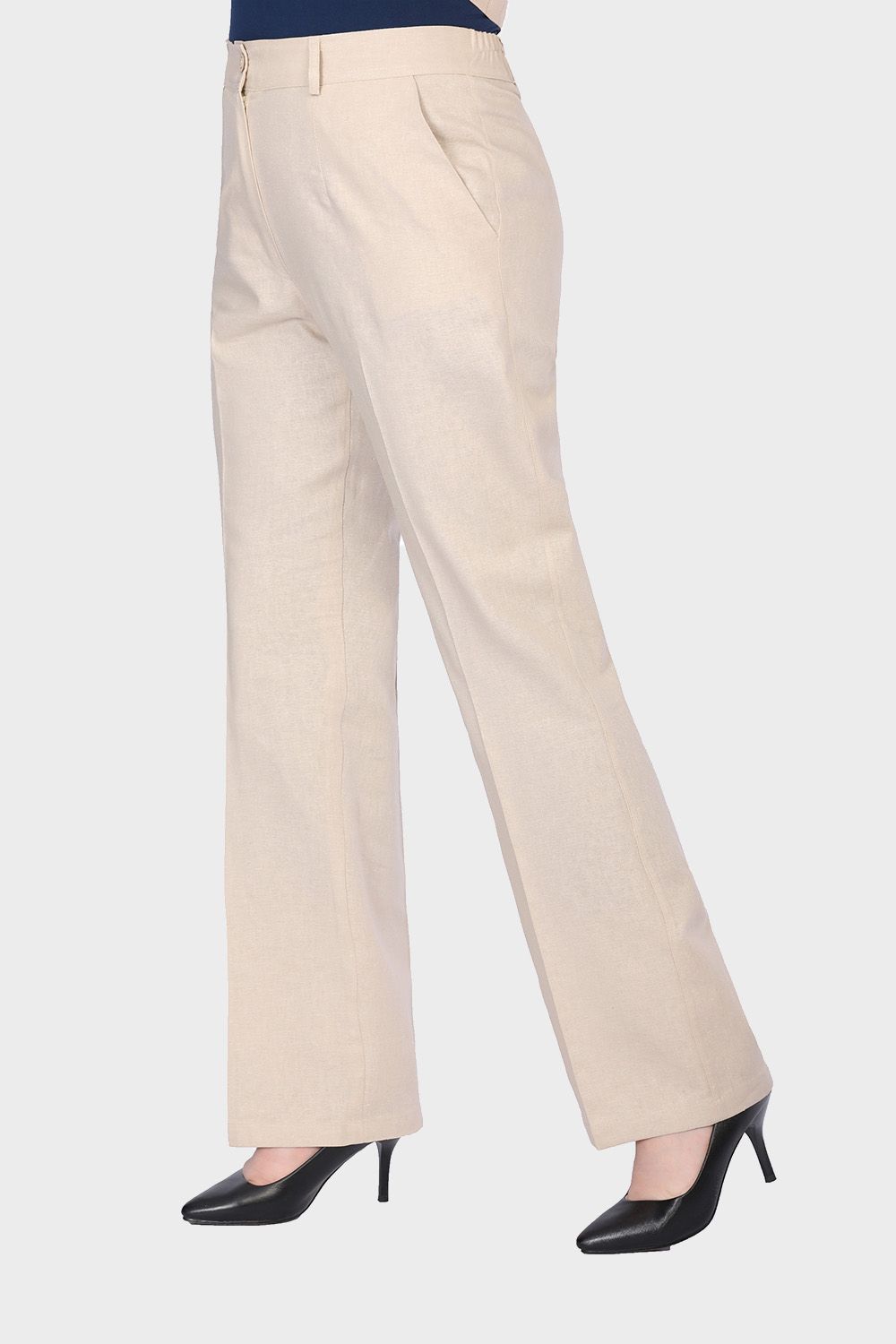 Smoky Casual Straight Leg Pants