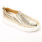 Mr.Joe Metallic Flat Espadrilles