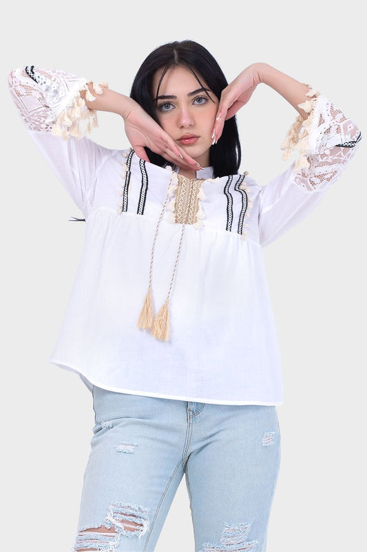 Miss Venus Stylish Poho Blouse