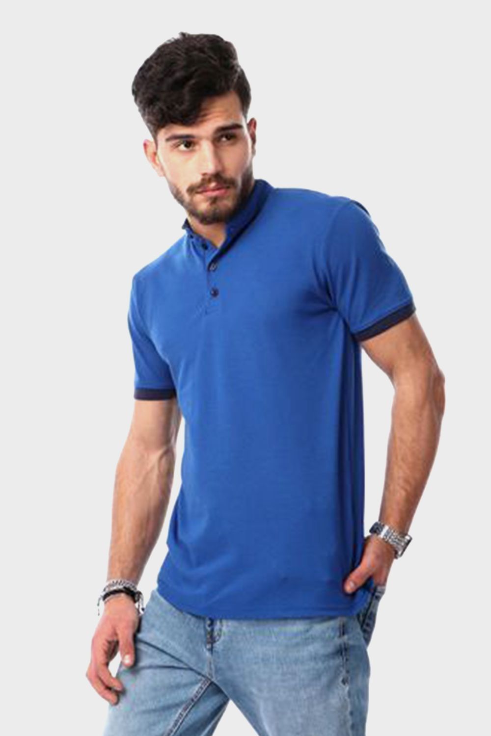 Izor Plain Half Sleeves T-Shirt