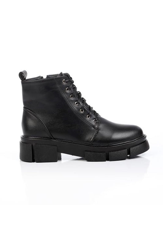 Xo Style Combat Ankle Boot