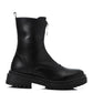 XO Style Trendy Front Zipper Half Boots